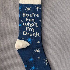 Novelty socks - one size - new with tag